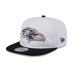 Baltimore Ravens 2024 NFL Training Camp New Era Golfer Snapback Cap White Fashion
