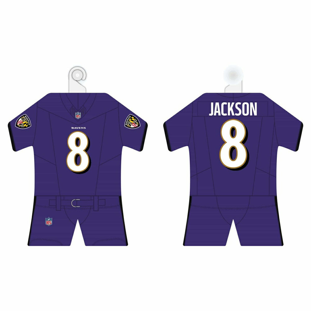 Lamar Jackson Baltimore Ravens NFL Mini Car Jersey Kit Taass US