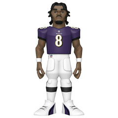 Funko Vinyl Gold 12" Lamar Jackson Baltimore Ravens NFL Figure Taass US