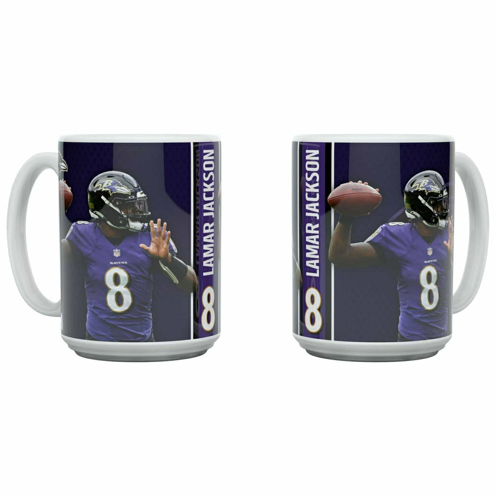 Lamar Jackson Baltimore Ravens Jumbo Mug (450 ml) Fashion