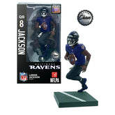 Lamar Jackson Baltimore Ravens Imports Dragon NFL Series 1 CHASE Edition Figure Taass US