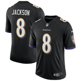 Lamar Jackson #8 Baltimore Ravens Nike Speed Machine Limited NFL Jersey Black Fashion