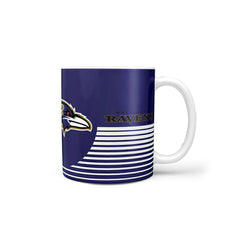 Baltimore Ravens Linea NFL Mug (11 oz.) Lifestyle