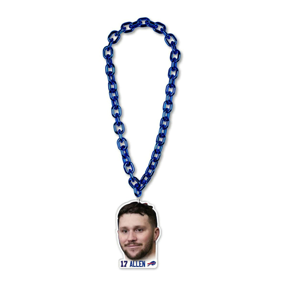 Josh Allen Buffalo Bills NFL Big Chain Necklace Lifestyle