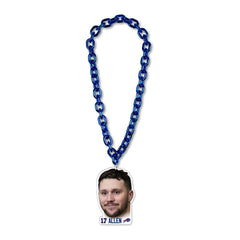 Josh Allen Buffalo Bills NFL Big Chain Necklace Lifestyle
