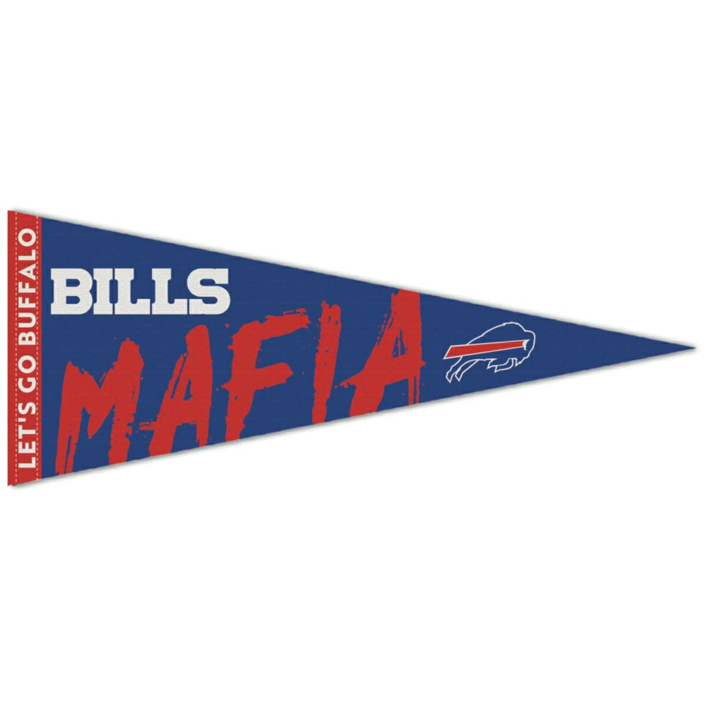 Buffalo Bills "Bills Mafia" Premium NFL Pennant Taass for sale