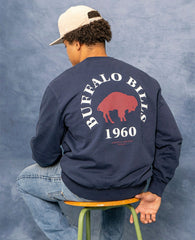Buffalo Bills L&L '96 Classics NFL Crew Sweater Navy Lifestyle