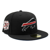 Buffalo Bills 60th Anniversary New Era 59FIFTY Fitted NFL Cap Black Taass sale