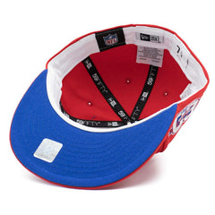Buffalo Bills 60th Anniversary New Era 59FIFTY Fitted NFL Cap Red Taass sale