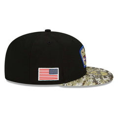 Buffalo Bills 2021 NFL On-Field Salute to Service New Era 59FIFTY Fitted Cap Lifestyle