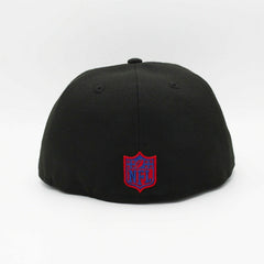 Buffalo Bills Team Logo New Era 59FIFTY Fitted NFL Cap Black Taass US