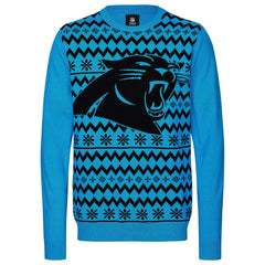 Carolina Panthers NFL Big Logo Ugly Christmas Sweater Taass for sale