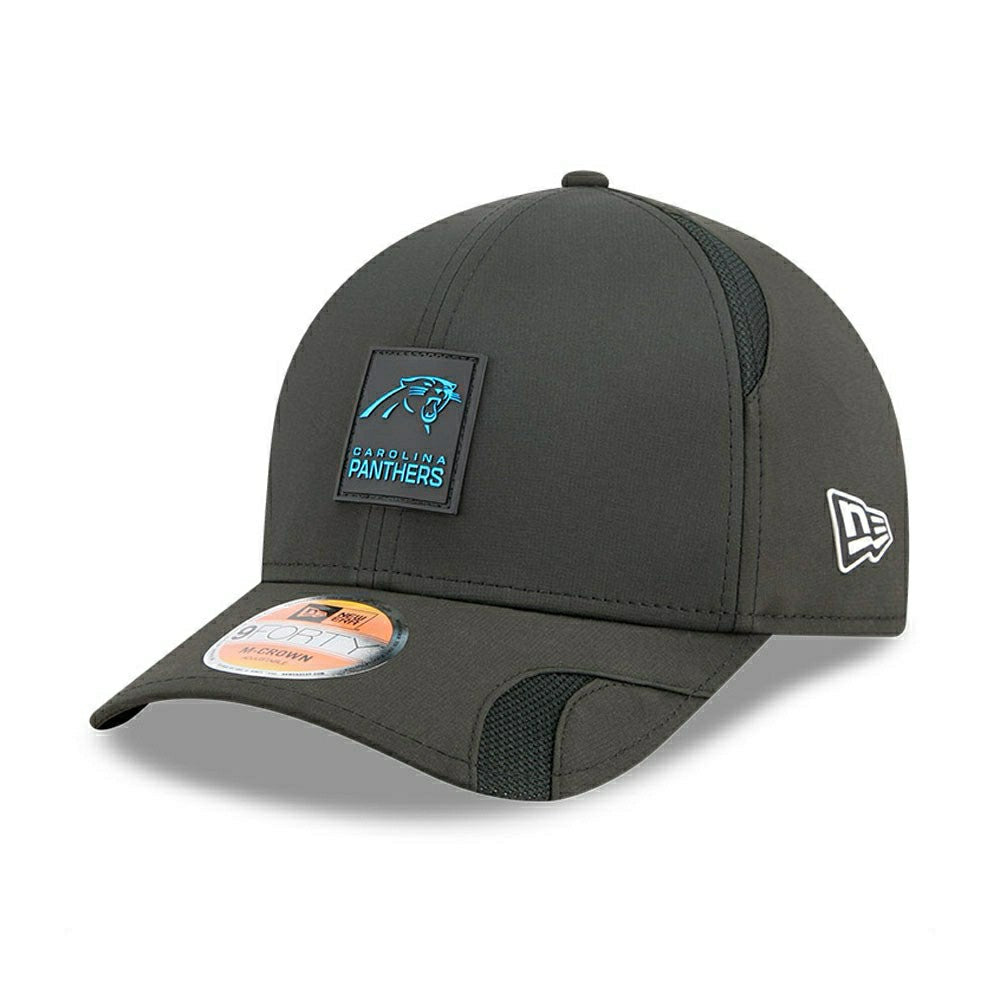 Carolina Panthers 2025 NFL On-Field Sideline 9FORTY M-Crown Cap Black Classic