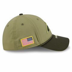Carolina Panthers 2025 NFL Salute to Service 39THIRTY Flex Cap Olive Lifestyle