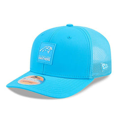Carolina Panthers 2025 NFL On-Field Sideline 9SEVENTY Trucker Snapback Cap Blue Fashion