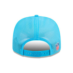 Carolina Panthers 2025 NFL On-Field Sideline 9SEVENTY Trucker Snapback Cap Blue Fashion