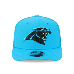 Carolina Panthers New Era Stretch-Snap 9SEVENTY NFL Trucker Cap Blue Taass sale
