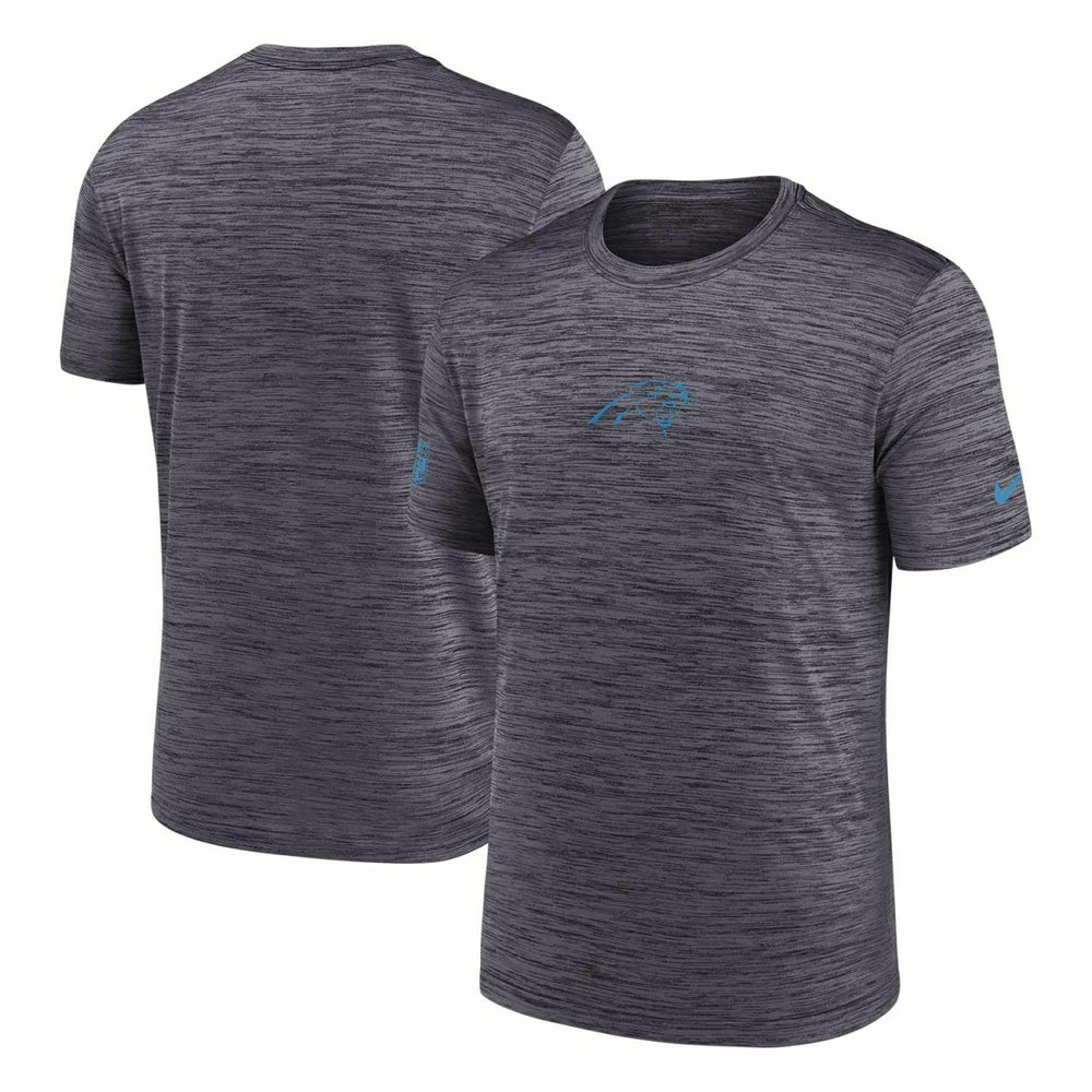 Carolina Panthers 2025 NFL Sideline Nike Velocity Performance T-Shirt Gray Taass US