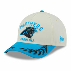 Carolina Panthers 2025 NFL Draft 9FORTY M-Crown A-Frame Snapback Cap Cream Classic
