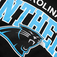 Carolina Panthers Mitchell & Ness Classic Arch NFL T-Shirt Black Taass for sale