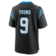 Bryce Young #9 Carolina Panthers Nike Game NFL Jersey Black Taass US