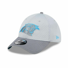 Carolina Panthers 2024 NFL Training Camp New Era 39THIRTY Flex Cap Gray Fashion