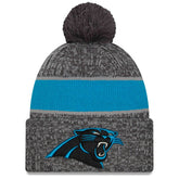 Carolina Panthers Gray 2023 NFL Sideline New Era Sport Knit Hat Taass US