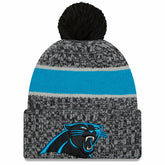 Carolina Panthers 2023 NFL Sideline New Era Sport Knit Hat Classic