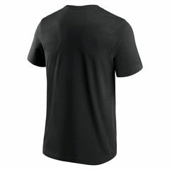 Carolina Panthers Chrome Logo NFL T-Shirt Black Fashion