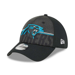 Carolina Panthers 2023 NFL Training Camp New Era 39THIRTY Flex Cap Black Taass for sale