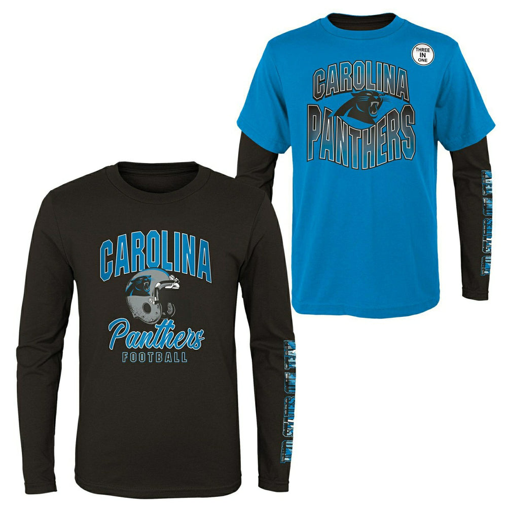 Carolina Panthers Game Day 3-in-1 Combo NFL Shirt (YOUTH) Classic