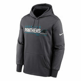 Carolina Panthers Community Therma Dri-FIT NFL Hoodie Anthracite Taass sale