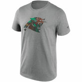 Carolina Panthers Summer Beach Fanatics NFL T-Shirt Gray Classic