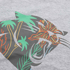 Carolina Panthers Summer Beach Fanatics NFL T-Shirt Gray Classic