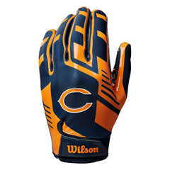 Chicago Bears Wilson Stretch-Fit NFL Receivers Gloves Taass sale