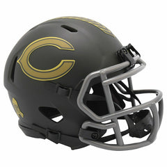 Chicago Bears 2025 Salute to Service NFL Speed Mini Helmet Taass sale