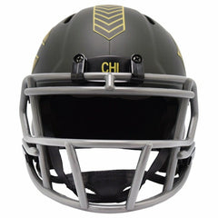 Chicago Bears 2025 Salute to Service NFL Speed Mini Helmet Taass sale