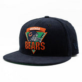 Chicago Bears Corduroy New Era 59FIFTY Fitted NFL Cap Navy Classic