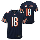 Caleb Williams #18 Chicago Bears Game NFL Jersey Navy (YOUTH) Taass sale