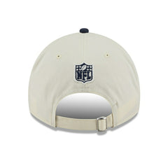 Chicago Bears 2025 NFL Draft 9TWENTY A-Frame Adjustable Cap Cream Taass for sale