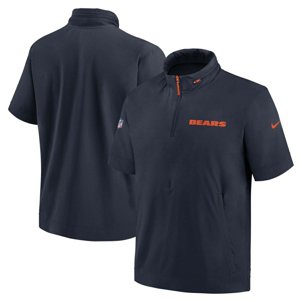 Chicago Bears 2024 NFL Sideline Nike Lightweight Coach Jacket Navy Taass US