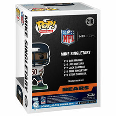 Funko POP! #218 Mike Singletary Chicago Bears Vinyl NFL Figure Fashion