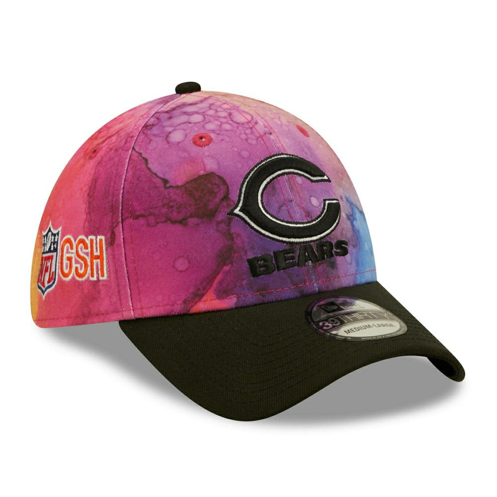 Chicago Bears 2022 NFL On-Field Crucial Catch New Era 39Thirty Flex Cap Fashion