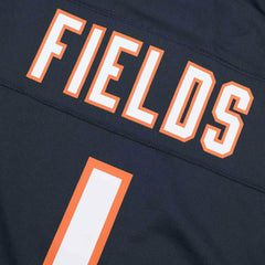 Justin Fields #1 Chicago Bears Nike Game NFL Football Jersey Navy Taass US