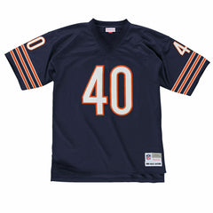 Gale Sayers #40 Chicago Bears Mitchell & Ness Throwback NFL Jersey Navy Fashion