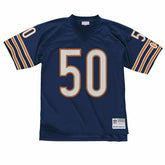 Mike Singletary #50 Chicago Bears Mitchell & Ness Throwback NFL Jersey Navy Lifestyle
