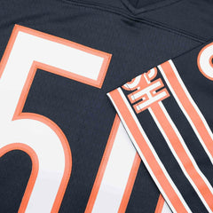 Mike Singletary #50 Chicago Bears Mitchell & Ness Throwback NFL Jersey Navy Lifestyle