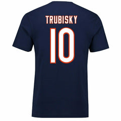 Mitch Trubisky #10 Chicago Bears Player Script NFL T-Shirt Taass sale