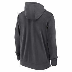 Cincinnati Bengals Playbook NFL Full-Zip Fleece Hoodie Anthracite Classic