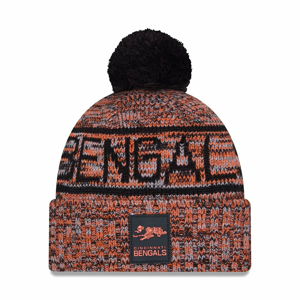 Cincinnati Bengals Throwback 2025 NFL Sideline Sport Knit Hat Fashion